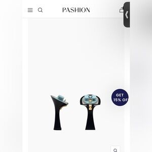 Flare Stiletto Heel Kit- Pashion- Coal Flare Stiletto 4"